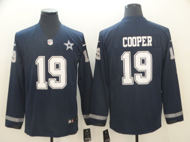 Men's Dallas Cowboys Amari Cooper #19 Navy Jersey